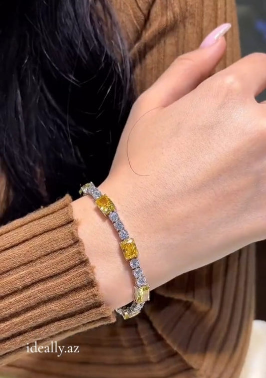 Italian Yellow Stone bracelet