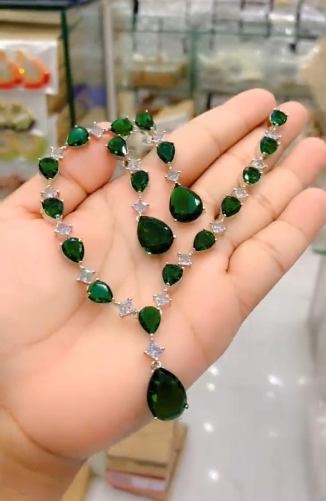 American Zircon Stone Set