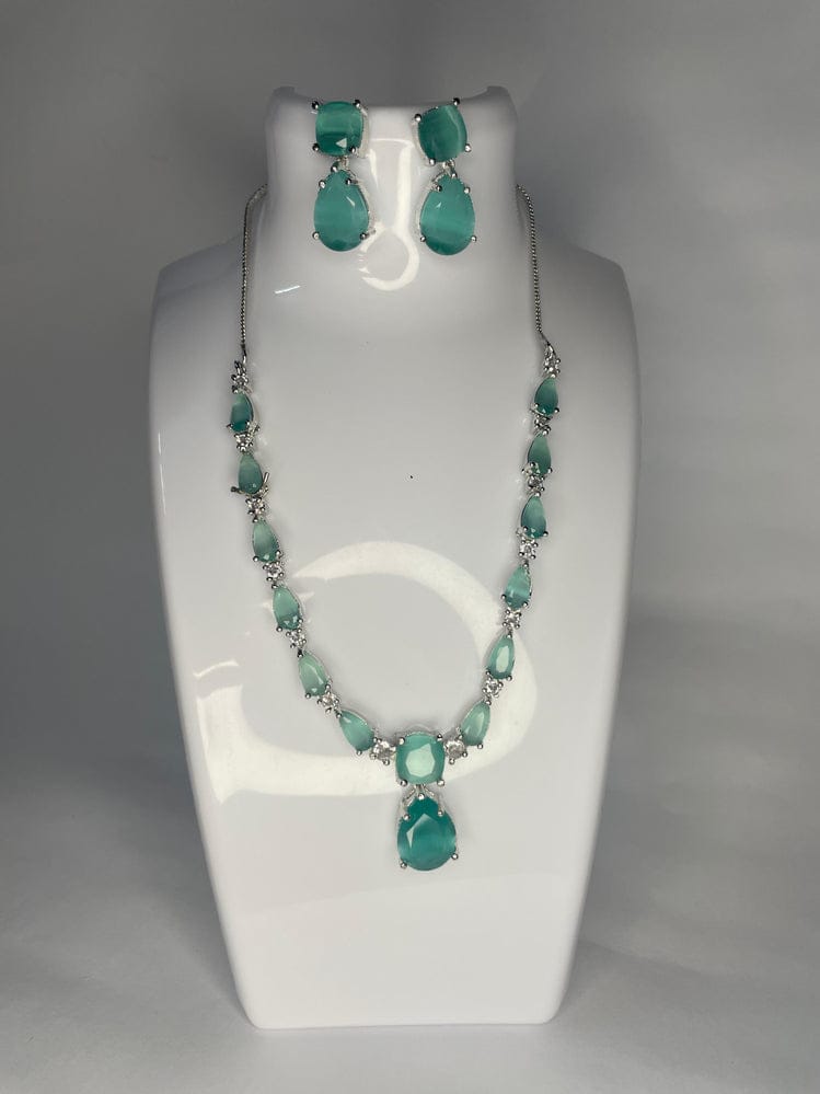 Premium Zircon Necklace Set