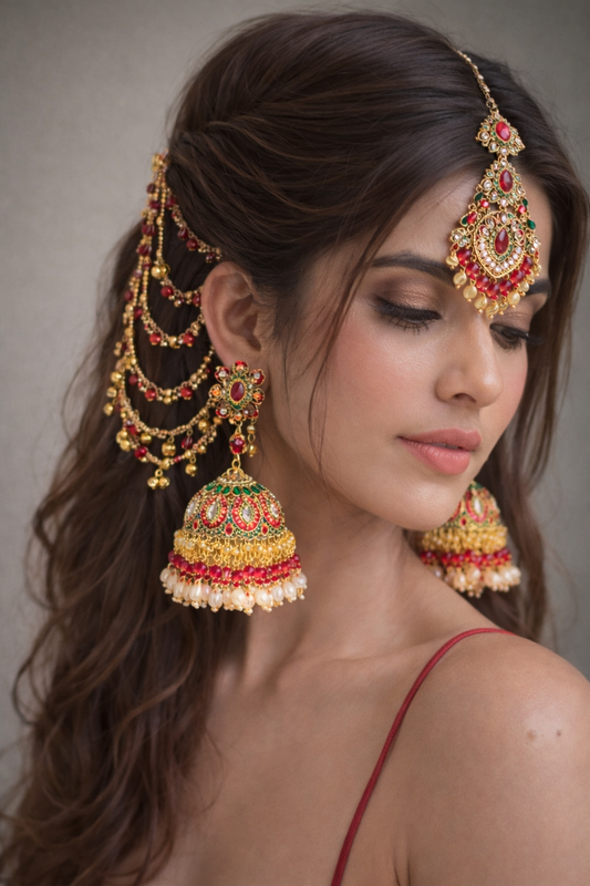 Kashmiri Jhumkay stylish