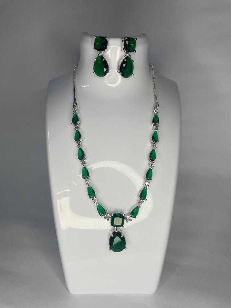 Premium Zircon Necklace Set